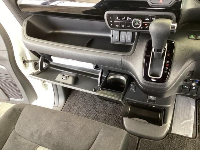 N-BOXカスタム L 純正メモリーナビ ドラレコ リアカメラ 両席エアバック 左右電動スライドドア Bモニタ ブレーキサポート セキュリティー LEDランプ キーレスエントリー 記録簿 SRS 横滑り防止機能 スマートキ(39枚目)