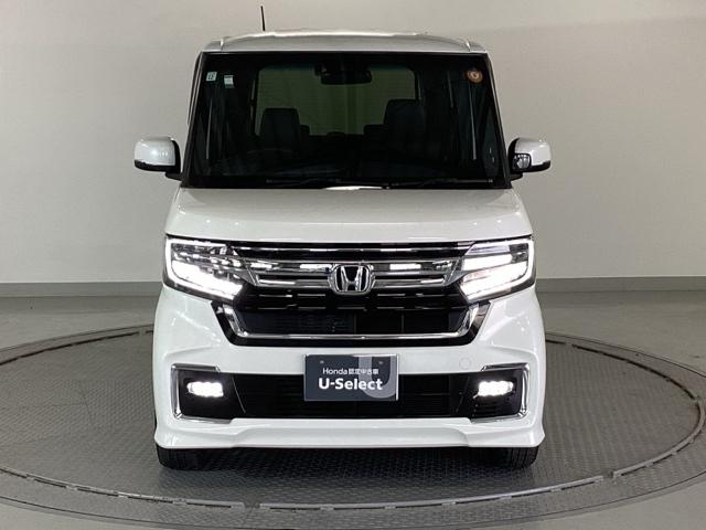 N-BOXカスタム Lターボ 純正メモリーナビ 両側電動スライドドア Wパワスラ スマキ プリクラッシュセーフティー 地デジ対応 後カメラ シートH ESC サイドエアバック ECON USBポート DVD再生可 Aクルーズ(6枚目)