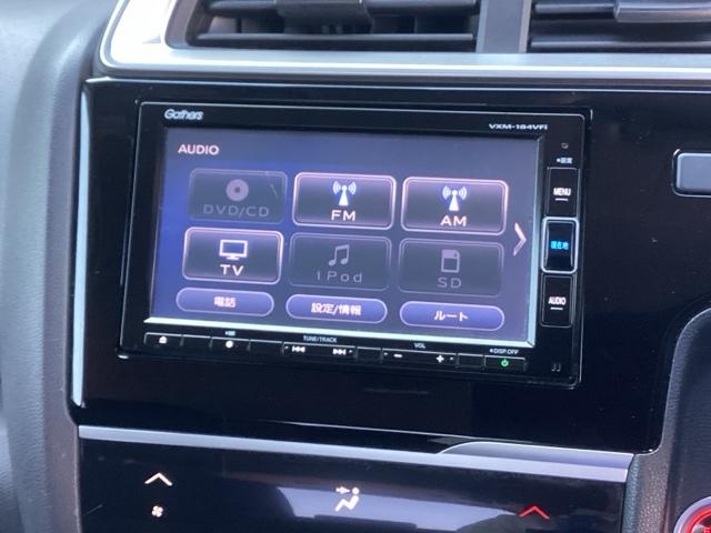 フィット 13G・Lホンダセンシング 純正ナビ フルセグ リアカメラ Bカメ スマキー USBポート イモビ フルオートエアコン LEDヘッドライト サイドエアバック キーフリー Wエアバック オートクルーズ パワーステアリング DVD(11枚目)