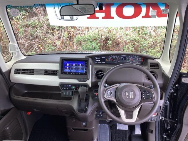 N-BOX L 純正メモリーナビ シートヒーター ETC バックビューモニター レーダクルーズ キ-フリ- ブルートゥースオーディオ 地デジチューナー LKAS パーキングセンサー 電動ミラー 盗難防止 LED PW(2枚目)