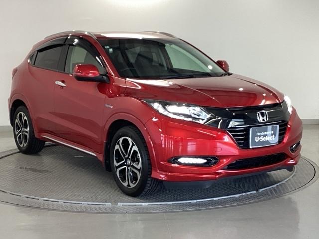 ヴェゼル ハイブリッドZ・ホンダセンシング 純正ナビ フルセグ リアカメラ レーダーサポート DVD再生機能 横滑り防止システム バックアイカメラ 盗難防止装置 シートヒーター付 スマ-トキ- ECOモード パワーウィンド サイドエアバッグ(7枚目)