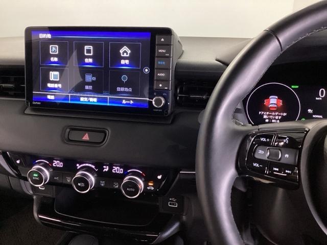 ヴェゼル e:HEVZ 純正ナビ フルセグ リアカメラ 衝突回避支援ブレーキ機能 スマキ Pトランク フルオートエアコン エアバッグ 両席エアバック Rカメ パワーウィンドウ LEDランプ ソナー クルーズC ナビ&TV(2枚目)