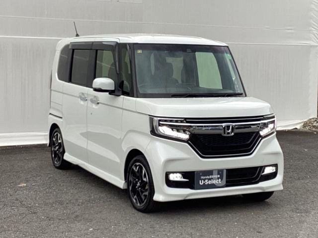 N-BOXカスタム G・Lターボホンダセンシング メモリーナビ ETC リアカメラ 両側PWスライドドア Bモニタ Iストップ セキュリティー 点検記録簿 USB接続 クルーズコントロール キーレスエントリー VSA ベンチS LEDランプ PW(8枚目)