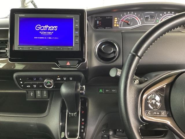 Ｎ－ＢＯＸカスタム Ｇ・Ｌターボホンダセンシング　純正メモリーナビ　両側電動スライドドア　Ｗ電動ドア　スマートキー・プッシュスタート　ブレーキサポート　助手席エアバック　サイドカーテンエアバック　アクティブクルーズコントロール　バックアイカメラ　ＰＷ（3枚目）