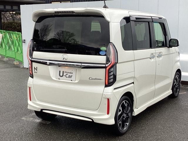 Ｎ－ＢＯＸカスタム Ｇ・Ｌターボホンダセンシング　純正メモリーナビ　両側電動スライドドア　Ｗ電動ドア　スマートキー・プッシュスタート　ブレーキサポート　助手席エアバック　サイドカーテンエアバック　アクティブクルーズコントロール　バックアイカメラ　ＰＷ（30枚目）