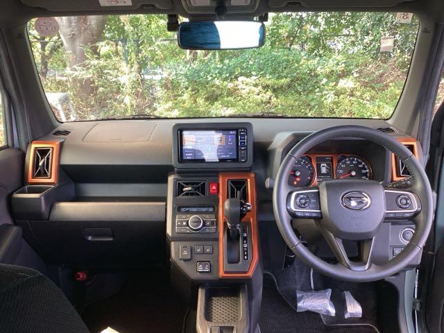 タフト Ｇターボ　ナビ　フルセグ　スカイフィールトップ　地デジＴＶ　３６０°カメラ　誤発進抑制装置　バックカメラ付き　パワーウインドウ　クルコン　横滑り防止装置　ＵＳＢ　ＬＥＤライト　サイドエアバッグ　ＥＴＣ　ＡＢＳ（3枚目）