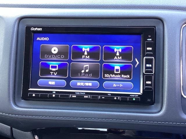 ヴェゼル X・ホンダセンシング 純正メモリーナビ ドラレコ リアカメラ Rカメラ Wエアバッグ 盗難防止 アクティブクルーズコントロール オートエアコン LEDランプ 衝突軽減ブレ-キ パワステ 整備記録簿 Dレコ USBポート(11枚目)