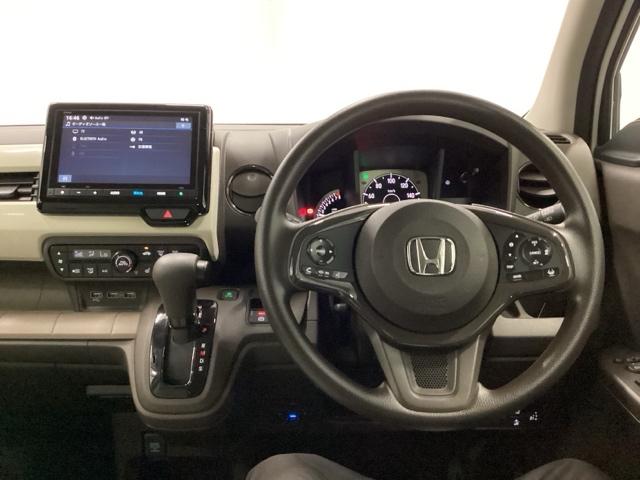 Ｎ－ＷＧＮ Ｌ　試乗車　メモリーナビ　リアカメラ　ドラレコ　Ｐセンサー　誤発進抑制　シートヒータ　禁煙車　バックカメラ　ベンチシート　盗難防止システム　ＡＢＳ　スマートキー　サイドカーテンエアバック　クルコン　ＥＴＣ（3枚目）