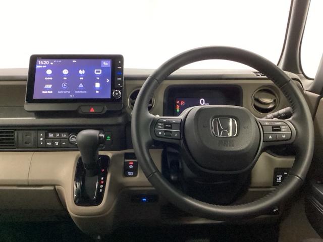 Ｎ－ＢＯＸジョイ ターボ　試乗車　メモリーナビ　ドラレコ　ＥＴＣ　ＬＥＤヘッド　オートエアコン　バックカメラ　両側電動ドア　クリアランスソナー　パワーウィンドウ　オートライト　キーフリー　シートヒーター　フルセグ　スマートキー（3枚目）