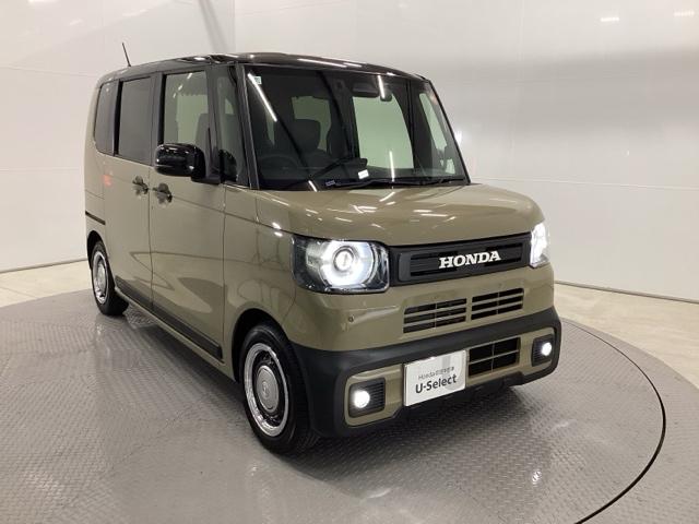 Ｎ－ＢＯＸジョイ ターボ　試乗車　メモリーナビ　ドラレコ　ＥＴＣ　ＬＥＤヘッド　オートエアコン　バックカメラ　両側電動ドア　クリアランスソナー　パワーウィンドウ　オートライト　キーフリー　シートヒーター　フルセグ　スマートキー（7枚目）