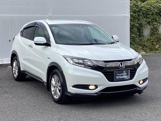 ヴェゼル ハイブリッドX・ホンダセンシング メモリーナビ リアカメラ ETC Aクルーズ Bモニ スマキー オートエアコン VSA LEDヘッドライト カーテンエアバッグ ABS パワーウィンドウ USB Wエアバッグ DVD再生 キーレス(8枚目)