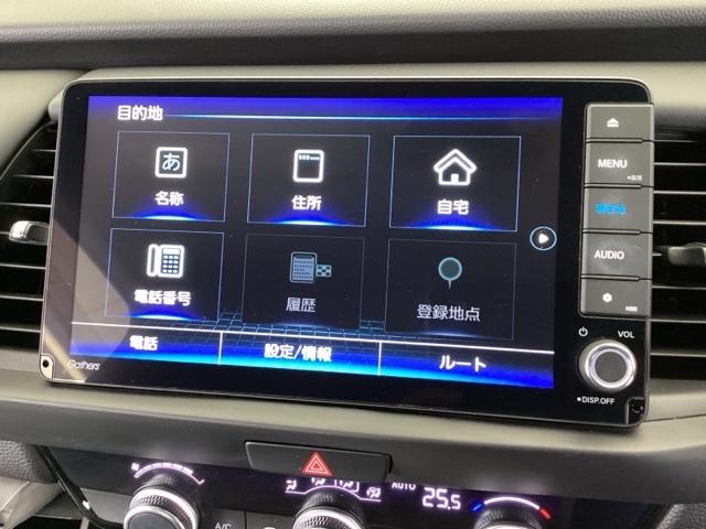 フィット ホーム　純正メモリーナビ　リアカメラ　ＥＴＣ　衝突軽減ブレーキ　ＬＥＤライト　オートライト　クリアランスソナー　フルセグＴＶ　記録簿付　エアバッグ　ｉストップ　スマ－トキ－　盗難防止装置　Ｗエアバック　ＤＶＤ（34枚目）