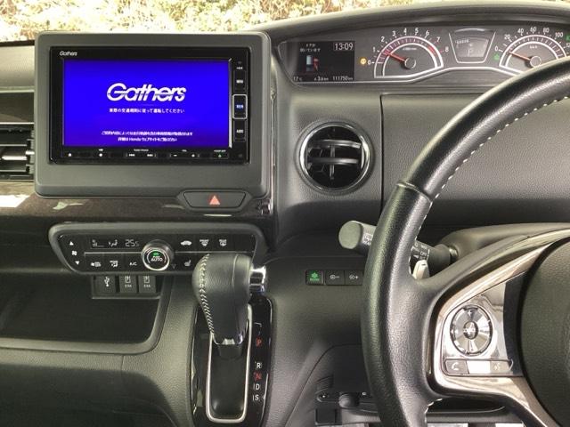 N-BOXカスタム G・Lターボホンダセンシング 純正メモリーナビ ドラレコ ETC フルセ 両側PWスライドドア Bモニタ Iストップ セキュリティー 点検記録簿 USB接続 クルーズコントロール ナビTV キーレスエントリー ヒーター VSA(3枚目)