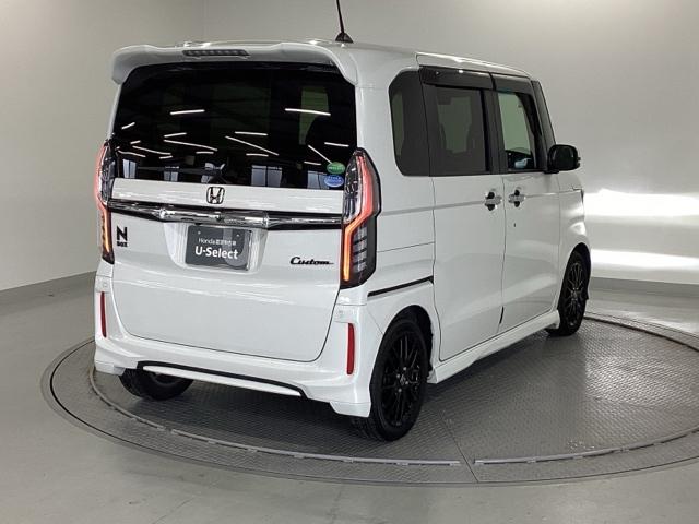 N-BOXカスタム G・Lターボホンダセンシング 純正メモリーナビ ドラレコ ETC フルセ 両側PWスライドドア Bモニタ Iストップ セキュリティー 点検記録簿 USB接続 クルーズコントロール ナビTV キーレスエントリー ヒーター VSA(8枚目)