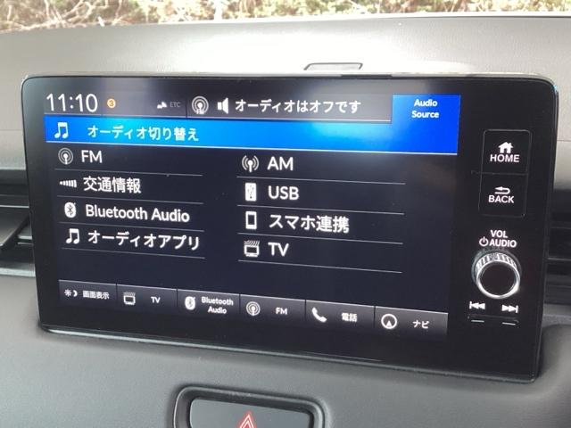 ヴェゼル e:HEVZ 純正メモリーナビ ドラレコ リアカメラ 地上デジタル USB入力 ハンズフリーテールゲート シートH サイドエアB パークセンサー リヤカメラ 点検記録簿 LEDヘットライト ESC パワステ AAC(11枚目)