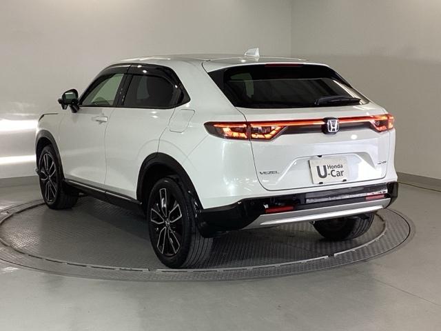 ヴェゼル e:HEVZ 純正メモリーナビ ドラレコ リアカメラ 地上デジタル USB入力 ハンズフリーテールゲート シートH サイドエアB パークセンサー リヤカメラ 点検記録簿 LEDヘットライト ESC パワステ AAC(27枚目)