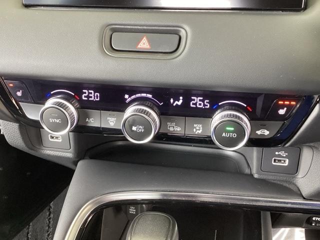 ヴェゼル e:HEVZ 純正メモリーナビ ドラレコ リアカメラ 地上デジタル USB入力 ハンズフリーテールゲート シートH サイドエアB パークセンサー リヤカメラ 点検記録簿 LEDヘットライト ESC パワステ AAC(38枚目)