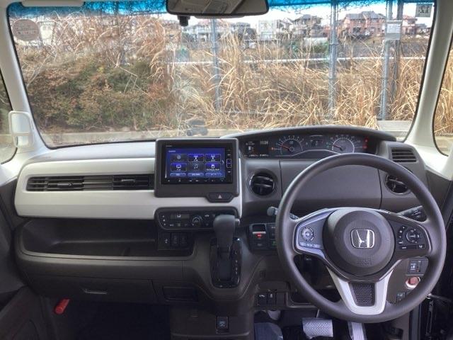 Ｎ－ＢＯＸ Ｌ　ＥＴＣ／純正ナビ／バックモニター／ホンダセンシング　ＵＳＢ入力　ＤＶＤ視聴可能　ＬＥＤランプ　シートヒータ　運転席エアバッグ　イモビライザー　キーフリー　Ｒカメ　パワーウインドウ　ナビＴＶ　ＥＴＣ付（3枚目）