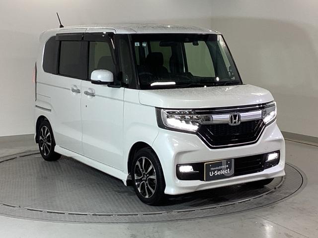 Ｎ－ＢＯＸカスタム Ｇ・Ｌホンダセンシング　純正メモリーナビ　ドラレコ　リアカメラ　ヘッドライトＬＥＤ　ＡＵＸ　キーレススタート　整備記録簿有　ベンチシート　オートＬＥＤ　オ－トエアコン　ドライブレコ－ダ－　パワステ　クルコン　ＤＶＤプレーヤー（7枚目）