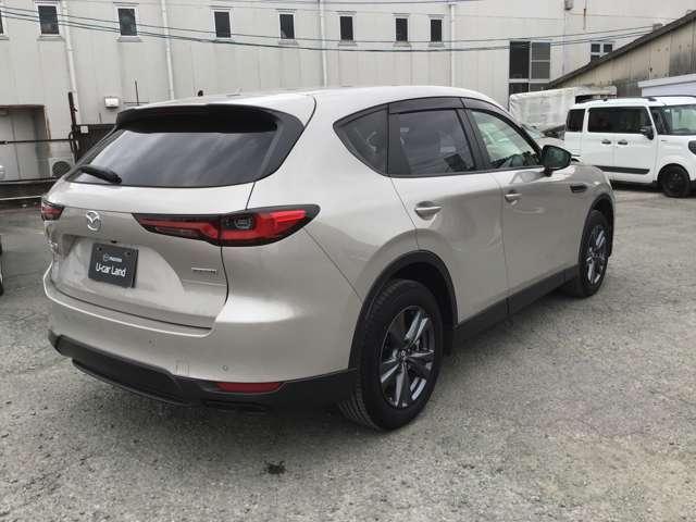 ＣＸ－６０ ２．５　２５Ｓ　Ｓパッケージ　ナビ　ＣａｒＰｌａｙ　全方位モニタ　ＥＴＣ　ＢＴ接続　フロントカメラ　オートマチックハイビーム　ＡＷ　キーフリー　ＵＳＢ　アイドリングストップ　盗難防止装置　地デジ　バックカメラ　横滑り防止装置（8枚目）