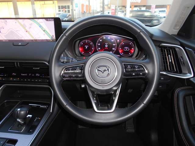 ＣＸ－８０ ３．３　ＸＤ　Ｌパッケージ　ディーゼルターボ　試乗車アップ　ＥＴＣ　ＢＯＳＥ　３６０°シースル　アルミホイール　電動リアゲート　パワーシート　スマートキー　アイドリングストップ　オートマチックハイビーム　アダプティブクルーズコントロール（18枚目）