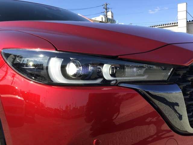 人気のＬＥＤライト！！夜間走行が明るくて楽になりますね！