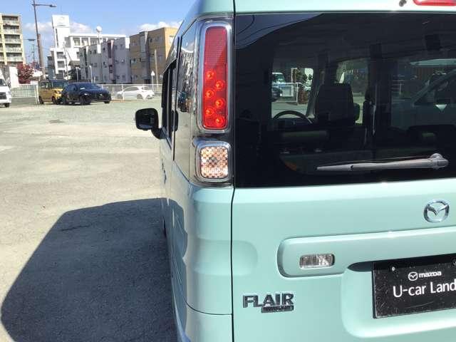 フレアワゴン HV XSアップグレード 全方位モニターナビ 両側電動スライド ETC 衝突軽減ブレーキサポート LEDヘッド バックセンサー スマートキープッシュスタート ナビTV Aストップ Bモニター シートヒータ 地デジ キーフリー(12枚目)