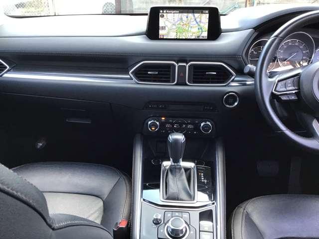 ＣＸ－５ ＸＤ　Ｌパッケージ　ＥＴＣ　ナビ　ＰＷリフト　シートヒーター　レーダーＣ　エアコン　リアカメラ　本革　ＢＴ接続　キーフリー　電動パワーシート　アイストップ　オートＬＥＤ　ターボ　アドバンスキー　アルミホイール　ＡＢＳ（2枚目）