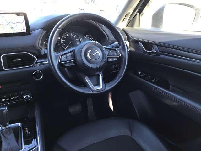 CX-5 XDブラックトーンED 全方位モニターナビ 前後ドラレコ ETC LEDライト アドバンスドキー Bluetooth クリアランスソナー ETC 運転席パワーシート 前席シートヒーター ターボ DSC ナビTV バックカメラ(19枚目)