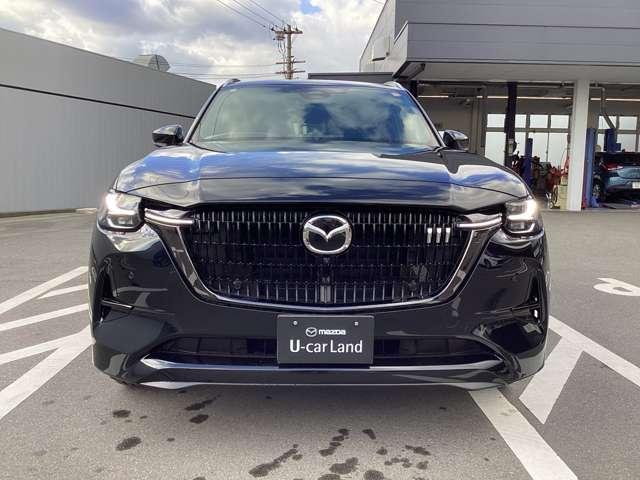 ＣＸ－８０ ＸＤＨＶ　ＥＸＳＰＴ　社用車ＵＰ　全方位モニター　ナビ　ＥＴＣ　レーダークルーズ　クリアランスソナー　シートヒーター　オートマチックハイビーム　バックカメラ　衝突被害軽減システム　４ＷＤ　全方位モニター　Ｂｌｕｅｔｏｏｔｈ（8枚目）