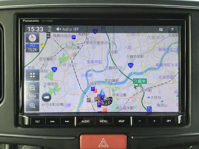 キャロル ＨＹＢＲＩＤ　ＧＸ　ＥＴＣ　ドラレコ　バックカメラ　ホグライト　ＬＥＤヘッドランプ　衝突被害軽減　横滑り防止　アルミホイール　フルセグ　オートエアコン　アイドリングストップ　ＥＴＣ　シートヒーター　スマートキー（3枚目）