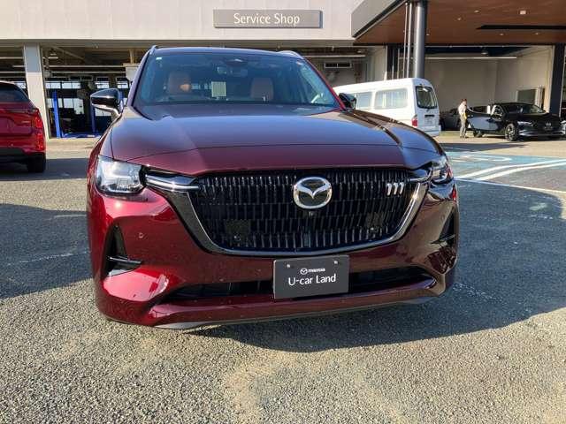 ＣＸ－８０ ３．３　ＸＤハイブリッド　プレミアム　スポーツ　ディーゼルタ　当社社用車ＵＰ・純正ナビ・全方位モニター・　禁煙車　レーダークルーズ　パノラマサンルーフ　クリアランスソナー　パワーシート　衝突被害軽減システム　ＥＴＣ　シートヒーター　４ＷＤ　バックカメラ　３列（5枚目）