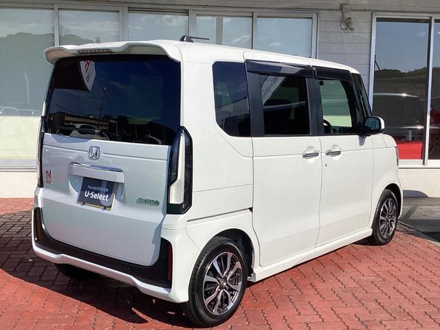 N-BOXカスタム ベースグレード 当社試乗車・純正ナビ・片側電動スライドドア・バックカメラ(7枚目)