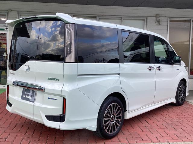 ステップワゴンスパーダ スパーダハイブリッドG・EXホンダセンシングブラスタ フルセグTV・ETC・シートヒーター・両側電動スライドドア(8枚目)