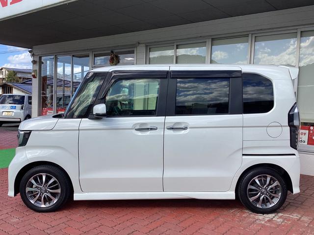 Ｎ－ＢＯＸカスタム Ｌ　ドラレコＦ・純正ナビ・片側電動スライドドア・バックカメラ・ＥＴＣ・シートヒーター・ワンオーナー（7枚目）