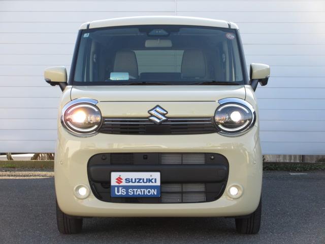 ワゴンＲスマイル ＨＹＢＲＩＤ　Ｘ　３型／スズキコネクト対応／サポカー　衝突安全ボディ　衝突被害軽減システム　全方位モニター付メモリーナビ　後席両側電動スライドドア　アイドリングストップ　プッシュスタート　オートエアコン　盗難防止システム（5枚目）