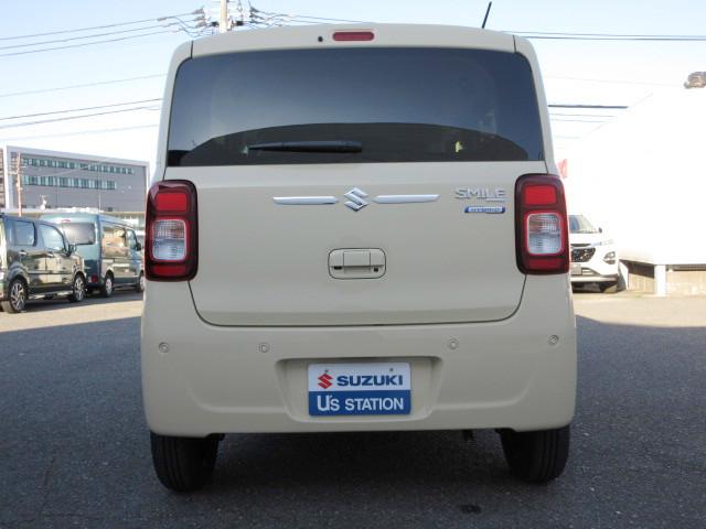 ワゴンＲスマイル ＨＹＢＲＩＤ　Ｘ　３型／スズキコネクト対応／サポカー　衝突安全ボディ　衝突被害軽減システム　全方位モニター付メモリーナビ　後席両側電動スライドドア　アイドリングストップ　プッシュスタート　オートエアコン　盗難防止システム（8枚目）