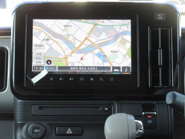 ワゴンＲスマイル ＨＹＢＲＩＤ　Ｘ　３型／スズキコネクト対応／サポカー　衝突安全ボディ　衝突被害軽減システム　全方位モニター付メモリーナビ　後席両側電動スライドドア　アイドリングストップ　プッシュスタート　オートエアコン　盗難防止システム（13枚目）