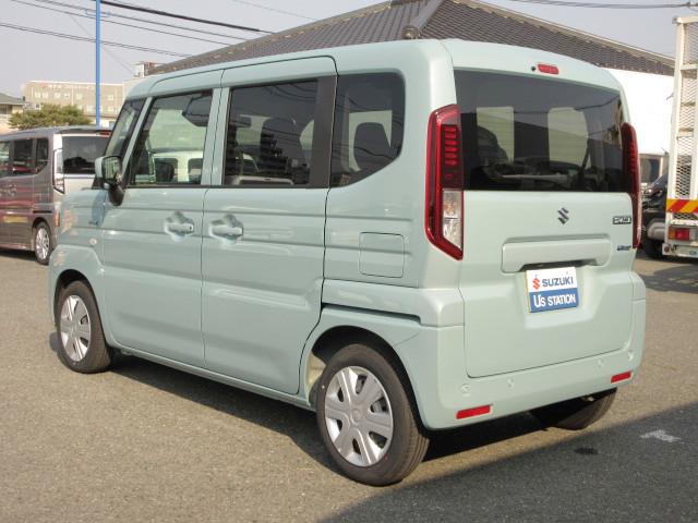 スペーシア ＨＹＢＲＩＤ　Ｇ　全方位モニター付メモリーナビ／サポカー　衝突安全ボディ　衝突被害軽減システム　アイドリングストップ　スズキコネクト対応通信機装着　後席両側スライドドア　デジタルメーター　オートエアコン　盗難防止システム（35枚目）