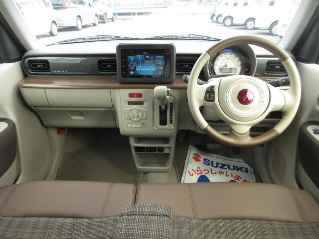 アルトラパンＬＣ Ｘ　５型／バックアイカメラ付ディスプレイオーデオ／サポカー　衝突安全ボディ　衝突被害軽減システム　アイドリングストップ　プッシュスタート　オートライト　オートエアコン　シートヒーター　本革ステアリング　アルミホイール　盗難防止システム（13枚目）