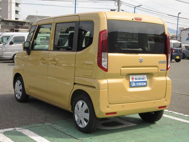 スペーシア ＨＹＢＲＩＤ　Ｇ／後席両側スライドドア／サポカー　衝突安全ボディ　衝突被害軽減システム　アイドリングストップ　プッシュスタート　オーディオレス　オートライト　シートヒーター　オートエアコン　盗難防止システム（37枚目）