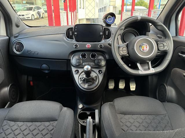 アバルト595 F595 レコードモンツァマフラー ETC ドラレコ Apple CarPlay(20枚目)