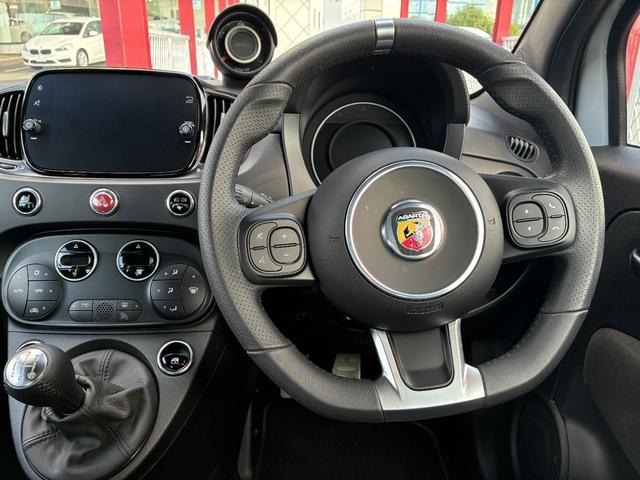 アバルト595 F595 レコードモンツァマフラー ETC ドラレコ Apple CarPlay(21枚目)