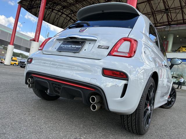 アバルト595 F595 レコードモンツァマフラー ETC ドラレコ Apple CarPlay(42枚目)