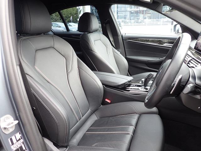 ５シリーズ ５２３ｉ　Ｍスポーツ　認定中古車　全国２年保証　１９インチアルミホイル　ブラックレザーシート　衝突軽減ブレーキ　車線逸脱システム　レーンチェンジワーニング　追従式クルーズコントロール　電動シート　Ｂｌｕｅｔｏｏｔｈ接続（20枚目）