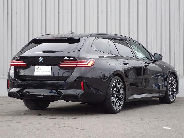５シリーズ ５２３ｄ　ｘＤｒｉｖｅツーリング　Ｍスポーツ　認定中古車　全国２年保証　２０インチアルミホイル　衝突軽減ブレーキ　車線逸脱システム　レーンチェンジワーニング　追従式クルーズコントロール　電動シート　ブラックレザーシート　Ｂｌｕｅｔｏｏｔｈ接続（5枚目）