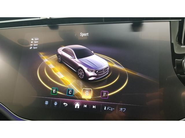 Ｅクラス Ｅ２２０ｄ　アバンギャルド　ＡＭＧラインパッケージ　アドバンスドＰＫＧ　デジタルインテリアＰＫＧ　レザーエクスクルーシブＰＫＧ　パノラミックスライディングルーフ　ドライブレコーダー　オートクルーズコントロール　全周囲カメラ（48枚目）