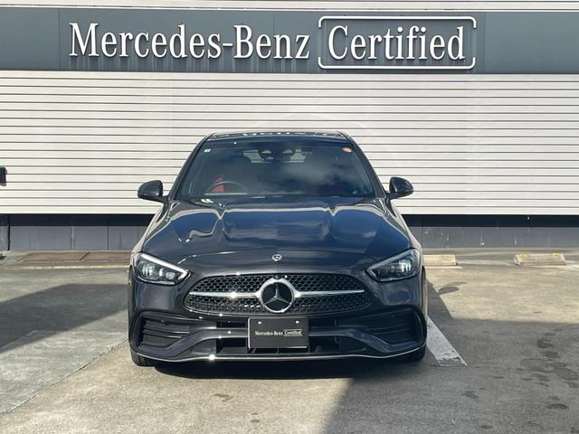 Ｃクラス Ｃ２２０ｄ　ラグジュアリー　春日店展示車　グラファイトグレー（メタリック）　ドライバーズパッケージ（4枚目）