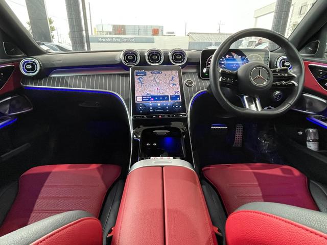 Ｃクラス Ｃ２２０ｄ　ラグジュアリー　春日店展示車　グラファイトグレー（メタリック）　ドライバーズパッケージ（12枚目）