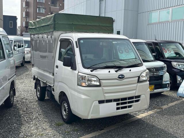 サンバートラック TB 軽トラック 幌付 5MT ETC バックカメラ エアコン 運転席エアバッグ 車検令和8年9月(4枚目)